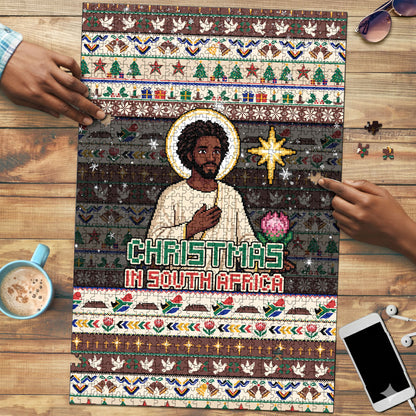 Christmas In South Africa Jesus Puzzle South Africa Coat Of Arms Jesus Art