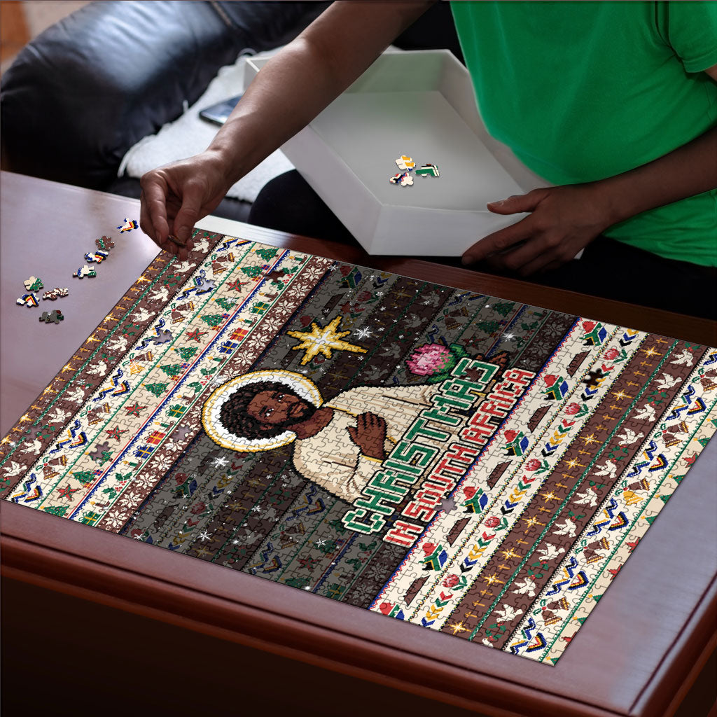 Christmas In South Africa Jesus Puzzle South Africa Coat Of Arms Jesus Art