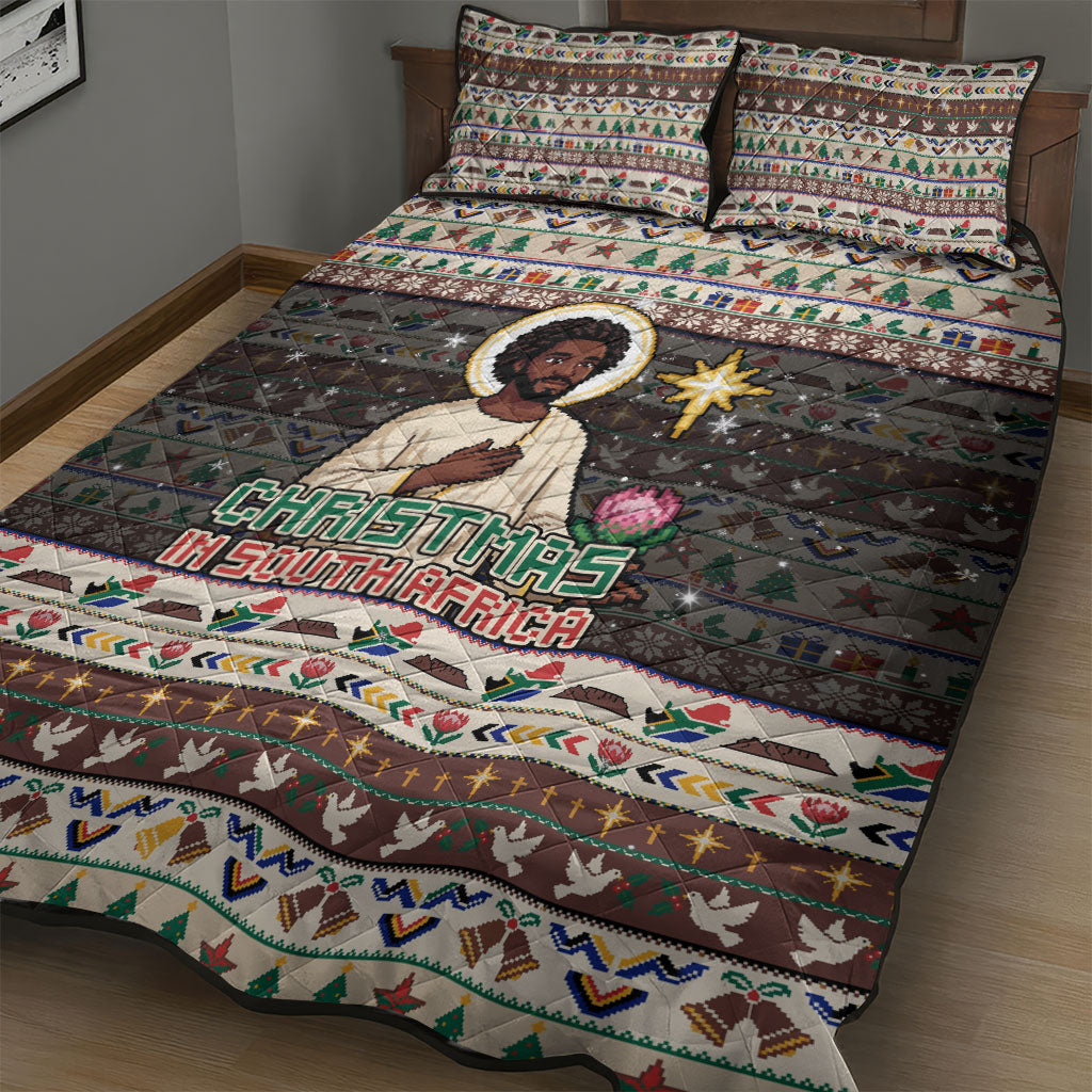 Christmas In South Africa Jesus Quilt Bed Set South Africa Coat Of Arms Jesus Art
