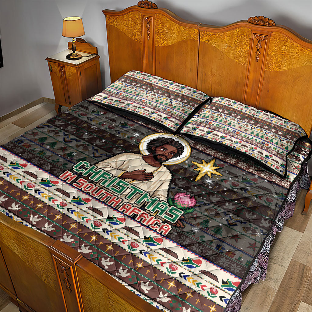 Christmas In South Africa Jesus Quilt Bed Set South Africa Coat Of Arms Jesus Art