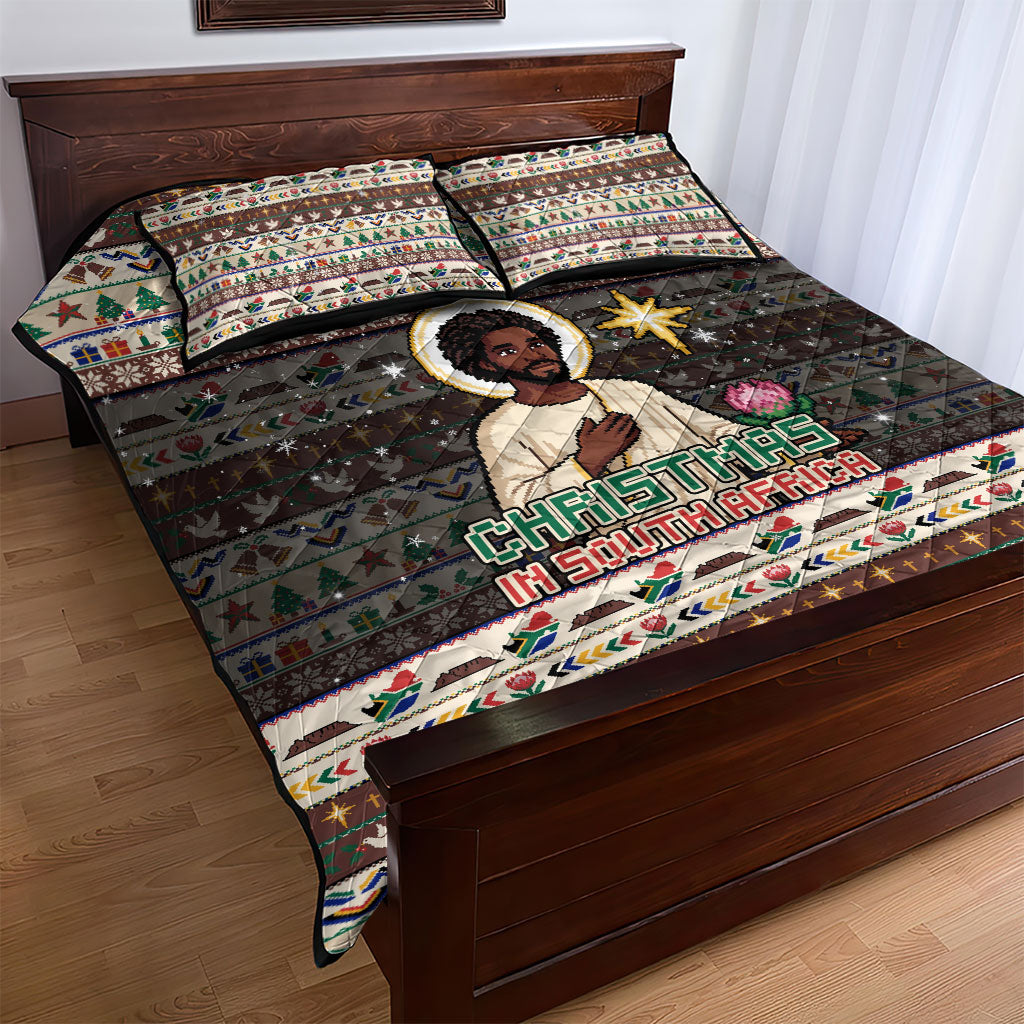 Christmas In South Africa Jesus Quilt Bed Set South Africa Coat Of Arms Jesus Art