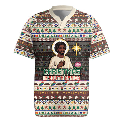 Christmas In South Africa Jesus Rugby Jersey South Africa Coat Of Arms Jesus Art