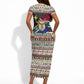 Christmas In South Africa Jesus Short Sleeve Bodycon Dress South Africa Coat Of Arms Jesus Art