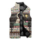 Christmas In South Africa Jesus Sleeveless Puffer Jacket South Africa Coat Of Arms Jesus Art