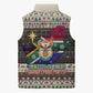 Christmas In South Africa Jesus Sleeveless Puffer Jacket South Africa Coat Of Arms Jesus Art