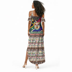 Christmas In South Africa Jesus Summer Maxi Dress South Africa Coat Of Arms Jesus Art