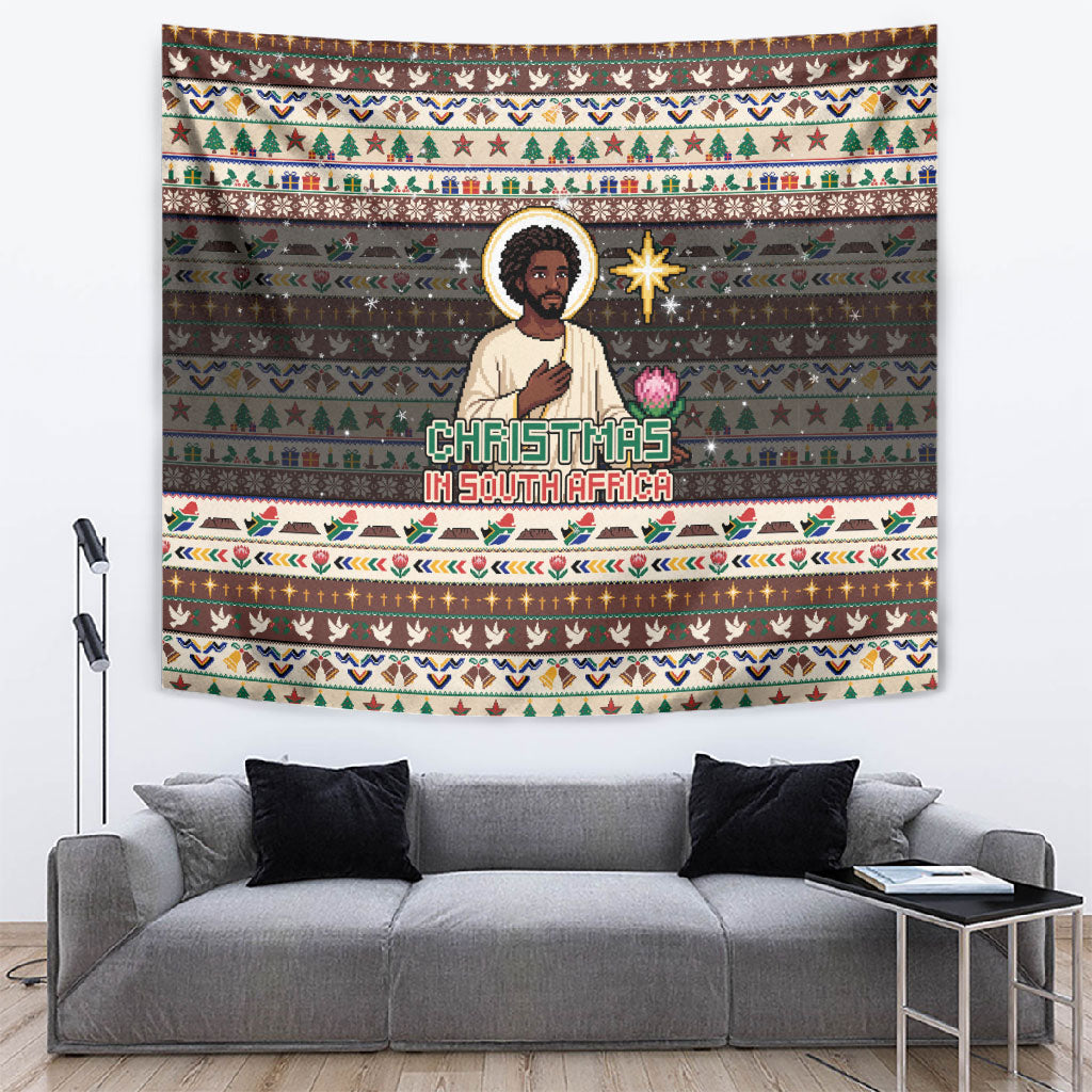 Christmas In South Africa Jesus Tapestry South Africa Coat Of Arms Jesus Art