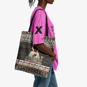 Christmas In South Africa Jesus Tote Bag South Africa Coat Of Arms Jesus Art