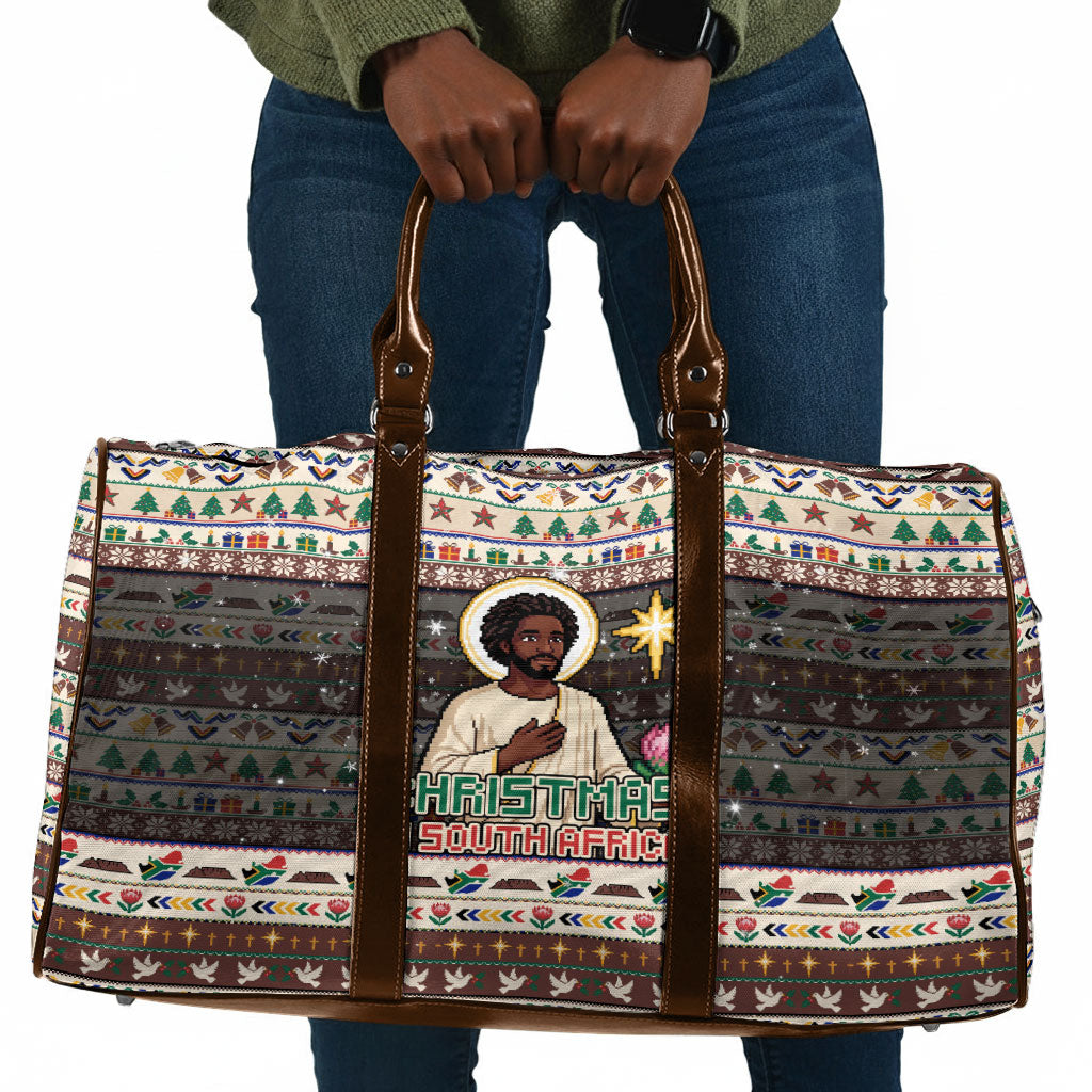 Christmas In South Africa Jesus Travel Bag South Africa Coat Of Arms Jesus Art