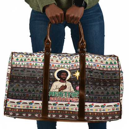 Christmas In South Africa Jesus Travel Bag South Africa Coat Of Arms Jesus Art