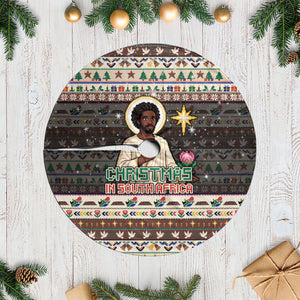 Christmas In South Africa Jesus Tree Skirt South Africa Coat Of Arms Jesus Art