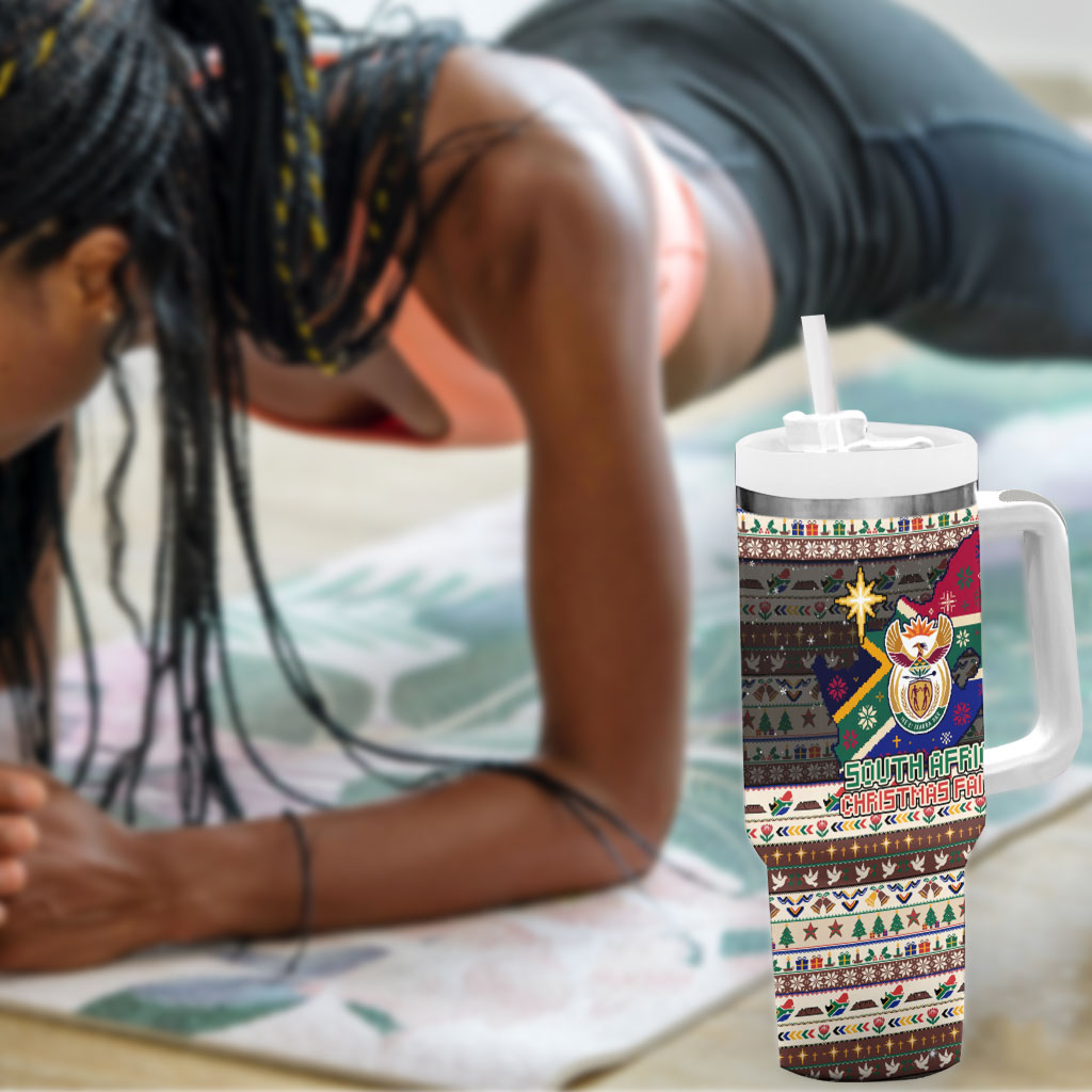 Christmas In South Africa Jesus Tumbler With Handle South Africa Coat Of Arms Jesus Art