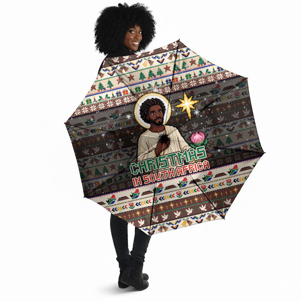Christmas In South Africa Jesus Umbrella South Africa Coat Of Arms Jesus Art