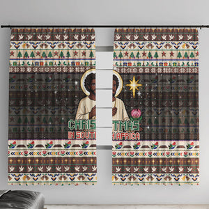 Christmas In South Africa Jesus Window Curtain South Africa Coat Of Arms Jesus Art