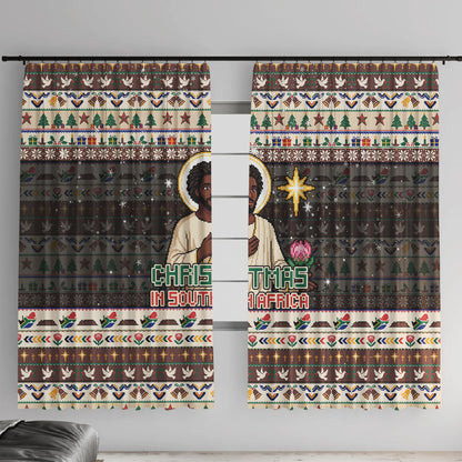 Christmas In South Africa Jesus Window Curtain South Africa Coat Of Arms Jesus Art