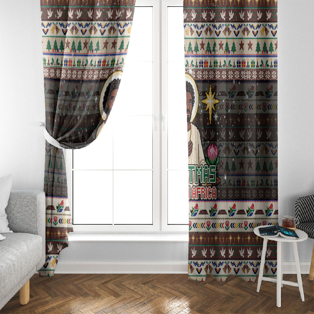 Christmas In South Africa Jesus Window Curtain South Africa Coat Of Arms Jesus Art