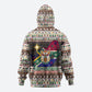 Christmas In South Africa Jesus Zip Hoodie South Africa Coat Of Arms Jesus Art