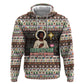 Christmas In South Africa Jesus Zip Hoodie South Africa Coat Of Arms Jesus Art