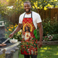 Personalized Eritrea Jesus Christmas Apron Camel Emblem Ugly Pattern Festive Holiday