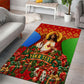Personalized Eritrea Jesus Christmas Area Rug Camel Emblem Ugly Pattern Festive Holiday