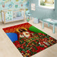 Personalized Eritrea Jesus Christmas Area Rug Camel Emblem Ugly Pattern Festive Holiday