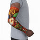 Personalized Eritrea Jesus Christmas Arm Sleeves Camel Emblem Ugly Pattern Festive Holiday