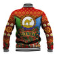 Personalized Eritrea Jesus Christmas Baseball Jacket Camel Emblem Ugly Pattern Festive Holiday