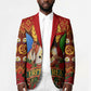 Personalized Eritrea Jesus Christmas Blazer Camel Emblem Ugly Pattern Festive Holiday