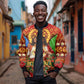 Personalized Eritrea Jesus Christmas Bomber Jacket Camel Emblem Ugly Pattern Festive Holiday