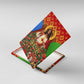 Personalized Eritrea Jesus Christmas Canvas Wall Art Camel Emblem Ugly Pattern Festive Holiday