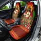 Personalized Eritrea Jesus Christmas Car Seat Cover Camel Emblem Ugly Pattern Festive Holiday
