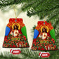 Eritrea Jesus Christmas Ceramic Ornament Camel Emblem Ugly Pattern Festive Holiday