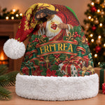 Eritrea Jesus Christmas Santa Hat Camel Emblem Ugly Pattern Festive Holiday