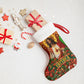 Eritrea Jesus Christmas Stocking Camel Emblem Ugly Pattern Festive Holiday