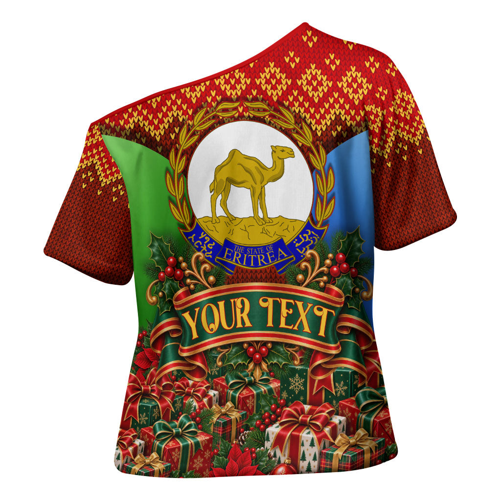 Personalized Eritrea Jesus Christmas Cross Shoulder Shirt Camel Emblem ...