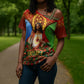 Personalized Eritrea Jesus Christmas Cross Shoulder Shirt Camel Emblem Ugly Pattern Festive Holiday