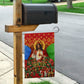 Personalized Eritrea Jesus Christmas Garden Flag Camel Emblem Ugly Pattern Festive Holiday