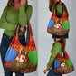 Personalized Eritrea Jesus Christmas Grocery Bag Camel Emblem Ugly Pattern Festive Holiday