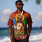 Personalized Eritrea Jesus Christmas Hawaiian Shirt Camel Emblem Ugly Pattern Festive Holiday