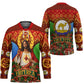 Personalized Eritrea Jesus Christmas Hockey Jersey Camel Emblem Ugly Pattern Festive Holiday