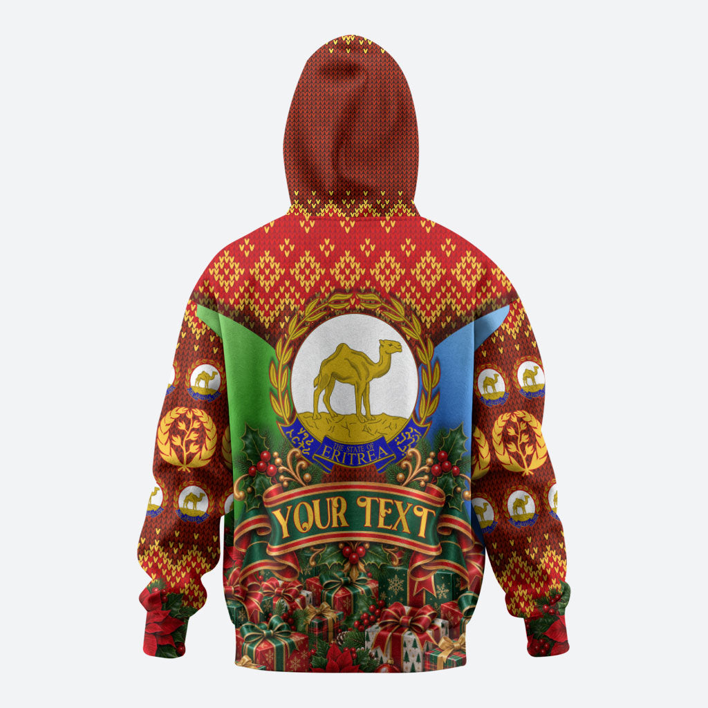 Personalized Eritrea Jesus Christmas Hoodie Camel Emblem Ugly Pattern ...