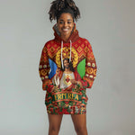 Personalized Eritrea Jesus Christmas Hoodie Dress Camel Emblem Ugly Pattern Festive Holiday