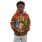 Personalized Eritrea Jesus Christmas Kid Hoodie Camel Emblem Ugly Pattern Festive Holiday