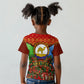 Personalized Eritrea Jesus Christmas Kid T shirt Camel Emblem Ugly Pattern Festive Holiday
