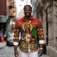 Personalized Eritrea Jesus Christmas Long Sleeve Button Shirt Camel Emblem Ugly Pattern Festive Holiday