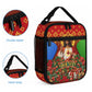 Personalized Eritrea Jesus Christmas Lunch Bag Camel Emblem Ugly Pattern Festive Holiday