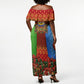 Personalized Eritrea Jesus Christmas Off Shoulder Maxi Dress Camel Emblem Ugly Pattern Festive Holiday