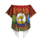 Personalized Eritrea Jesus Christmas Off Shoulder Wrap Waist Top Camel Emblem Ugly Pattern Festive Holiday