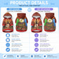 Personalized Eritrea Jesus Christmas Pet Hoodie Camel Emblem Ugly Pattern Festive Holiday