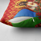 Personalized Eritrea Jesus Christmas Pillow Cover Camel Emblem Ugly Pattern Festive Holiday